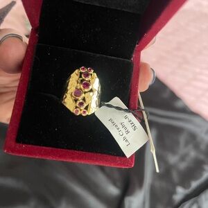 Gold and Ruby Ring